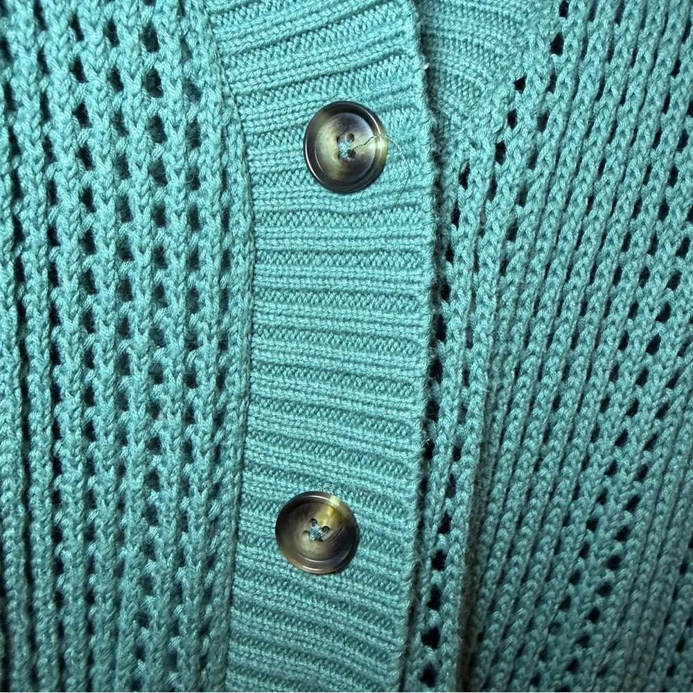 Torrid Sage Green Knit Cardigan - Picture 4 of 6
